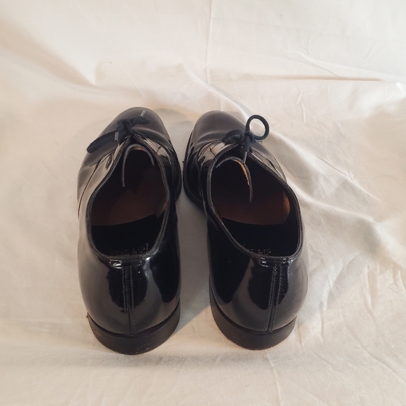 Brooks Brothers Peal & Company 10.5D Black Patent Leather Tuxedo Formal Shoes - Picture 4 of 6
